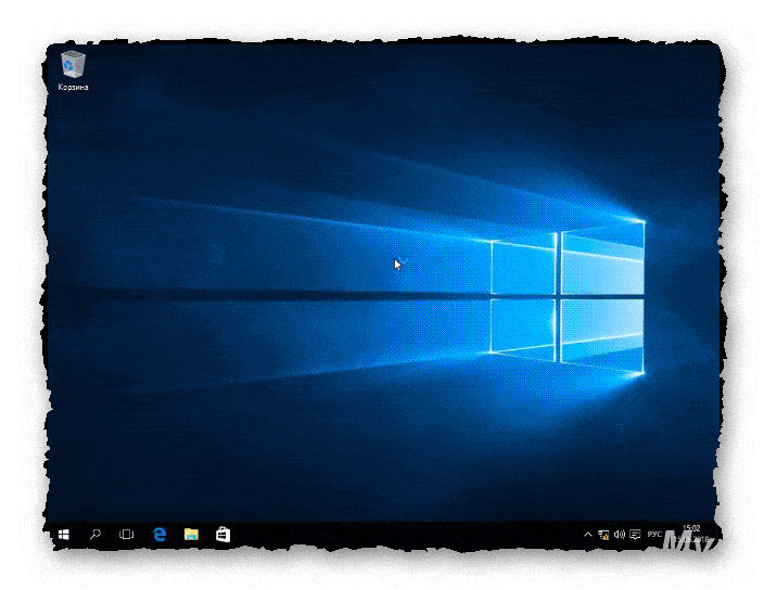 Восстановление-переустановка Windows 10 завершена