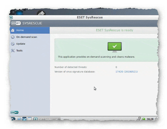 антивирусная утилита ESET