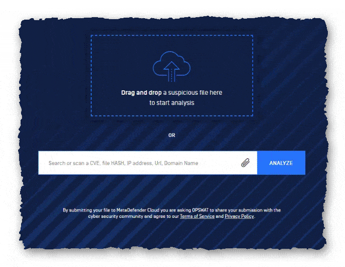 сервис - metadefender.opswat.com