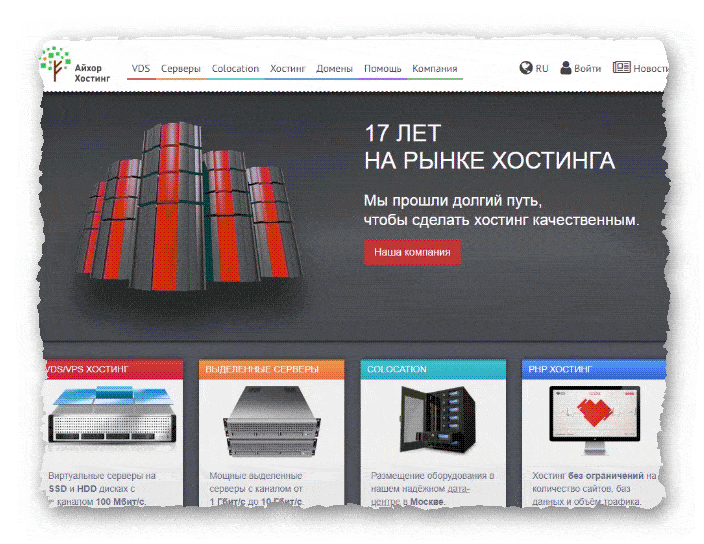 хостинг-провайдер Айхор