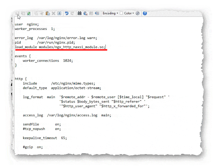 подключение модуля NAXSI в Nginx