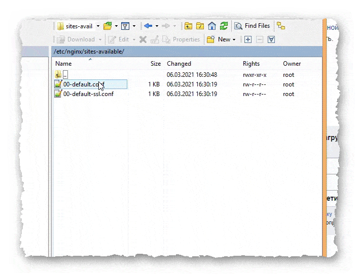 файлы глобальных настроек Nxinx для iRedMail